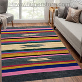 Kilim Rugs 4Ft x 6Ft - Multicolor 13